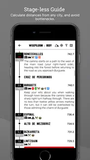 wise pilgrim camino francés iphone screenshot 2