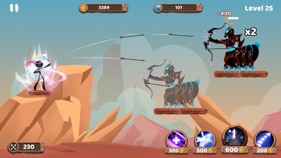 #4. Mr. Archers: Archery game (iOS) 由: TOH CO.,LTD