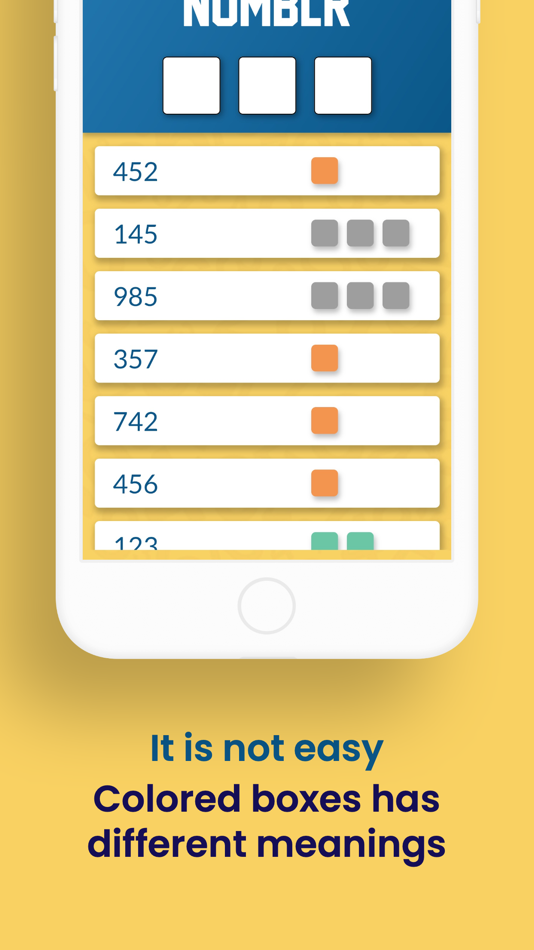 #4. Numblr | Number Guessing Game (iOS) 由: Bahadir ARSLAN