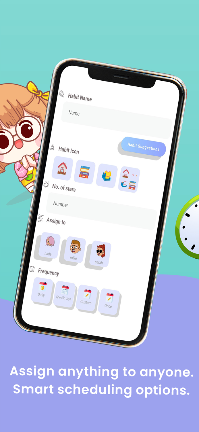 Supers - tasks and rewards