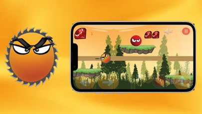 Red Saw Ball Screenshot