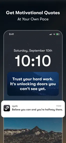 Game screenshot Uplift - Motivation Quotes App mod apk