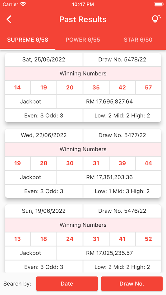 #4. MY Toto Forecast (iOS) 由: Huan Hui Pui