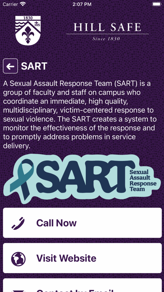 #5. Hill Safe (iOS) 由: SPRING HILL COLLEGE