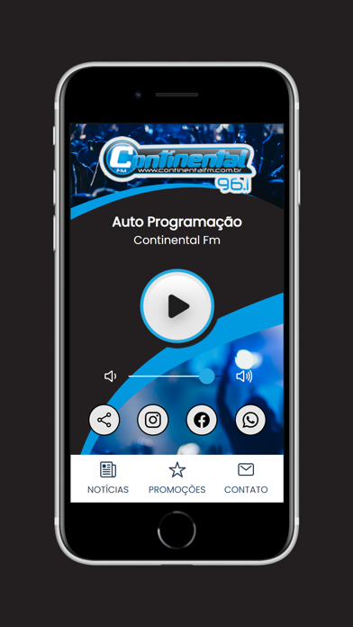 Continental FM 96.1 Screenshot