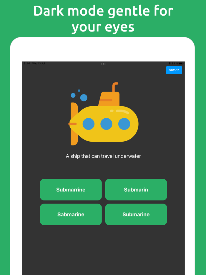 Word Spelling Games Quiz