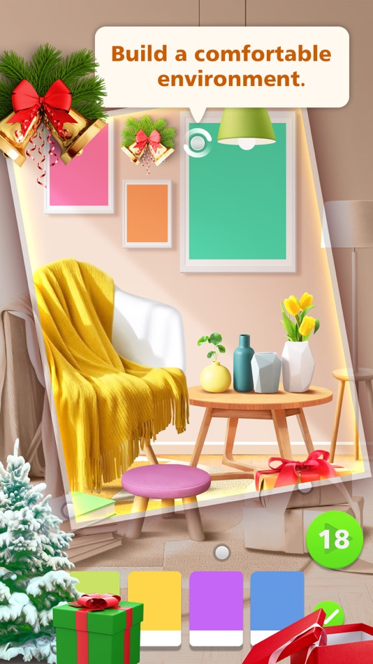 #3. Bricks Match - Christmas game (iOS) 由: Beijing New Vision Real Estate Development Co., Ltd.