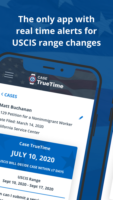 Immigration Case TrueTime Screenshot