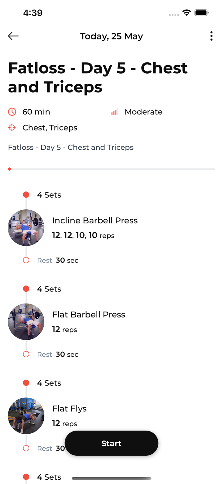 Transform With Workouts screenshot 3