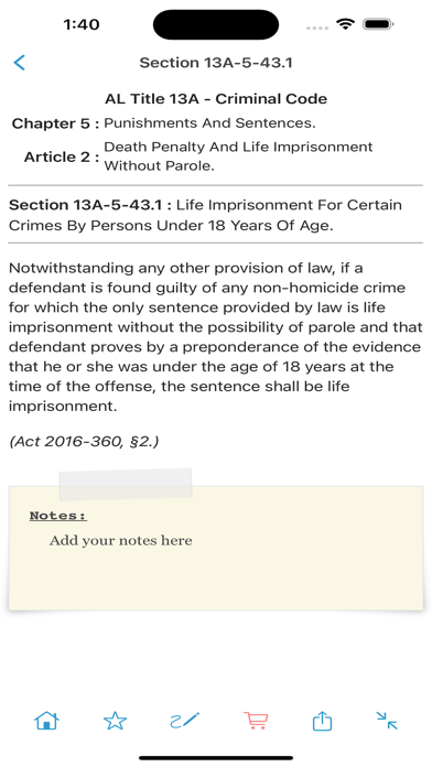 AL Criminal Code Title 13A Lawのおすすめ画像3