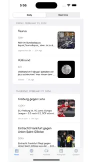 germany trends news iphone screenshot 2
