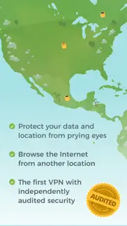 tunnelbear: secure vpn & wifi iphone screenshot 1