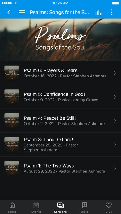 Screenshot 3 of Kings Mills Baptist Church App