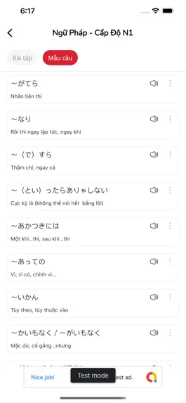 Game screenshot JLPT Up: Luyện thi tiếng Nhật hack