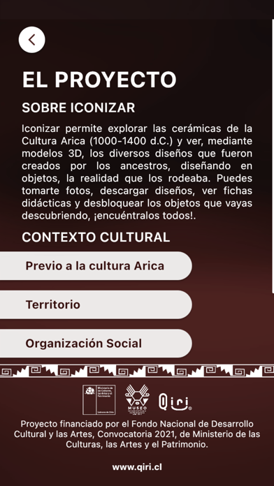 Iconizar - Cultura Arica R.A. Screenshot