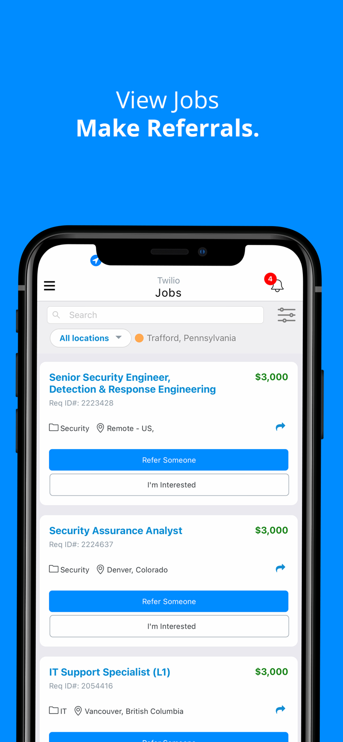 Twilio Employee Referrals