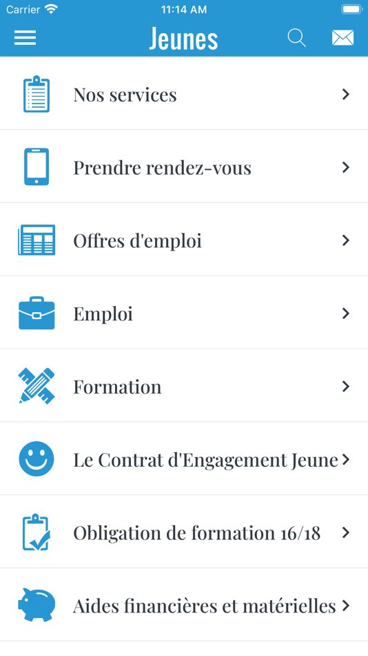 #4. Mission Locale Lozère (iOS) 由: MISSION LOCALE LOZERE