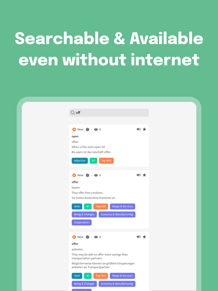 Most Common German Words