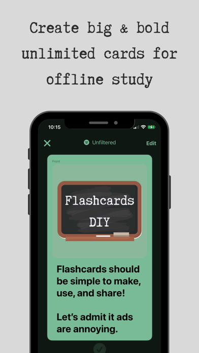 Flashcards DIY - Flash Cards Screenshot