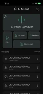 AIMusic - Vocal Remover screenshot #1 for iPhone