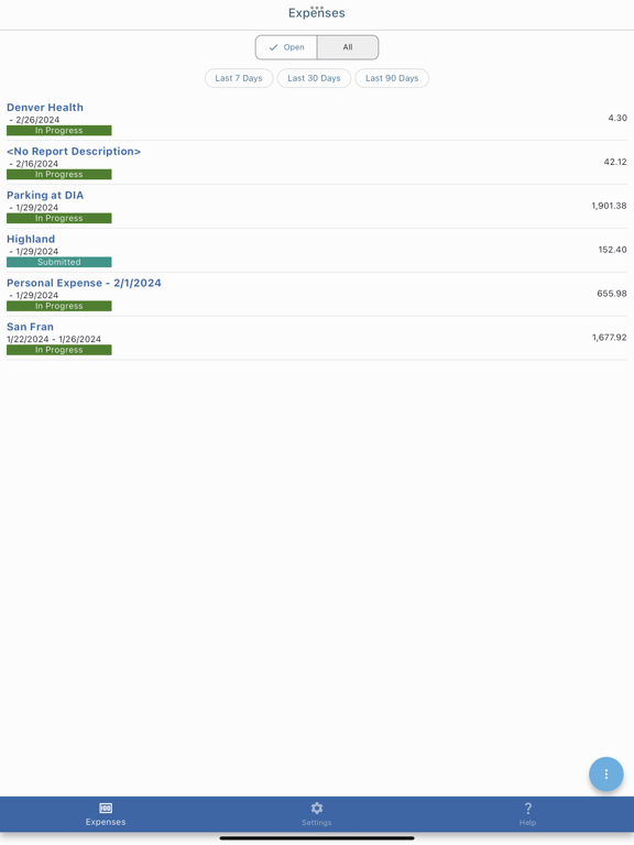 Screenshot #5 pour Deltek Expense for Ajera