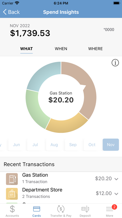 THCU Mobile Banking App Screenshot