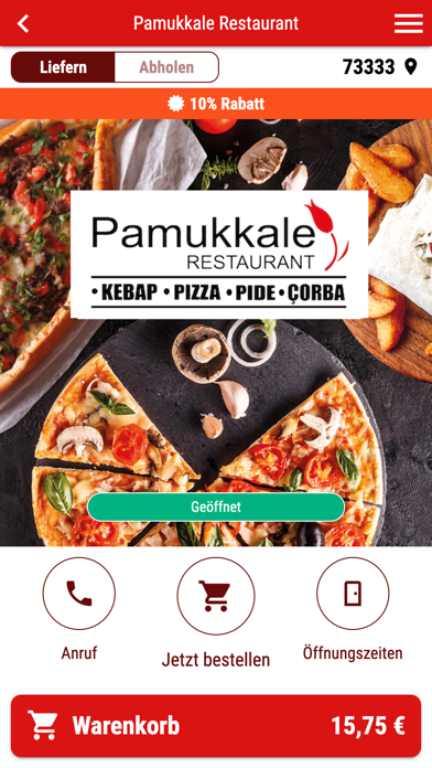 Pamukkale Restaurant Screenshot