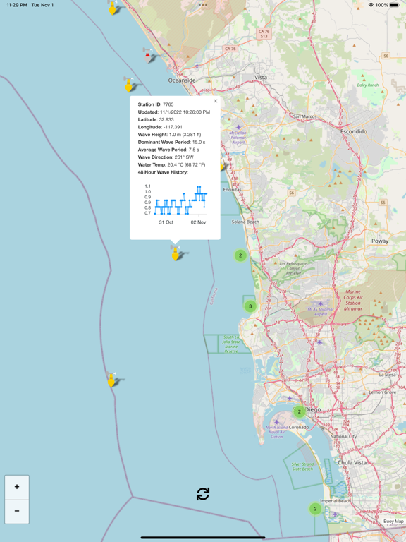 Screenshot #5 pour Buoy Map