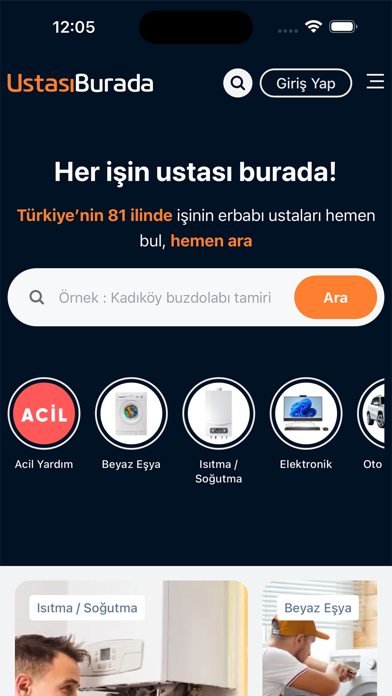 UstasıBurada Screenshot