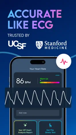 Game screenshot Instant Heart Rate: HR Monitor apk