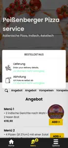 Peißenberger Pizza Weilheim screenshot #3 for iPhone