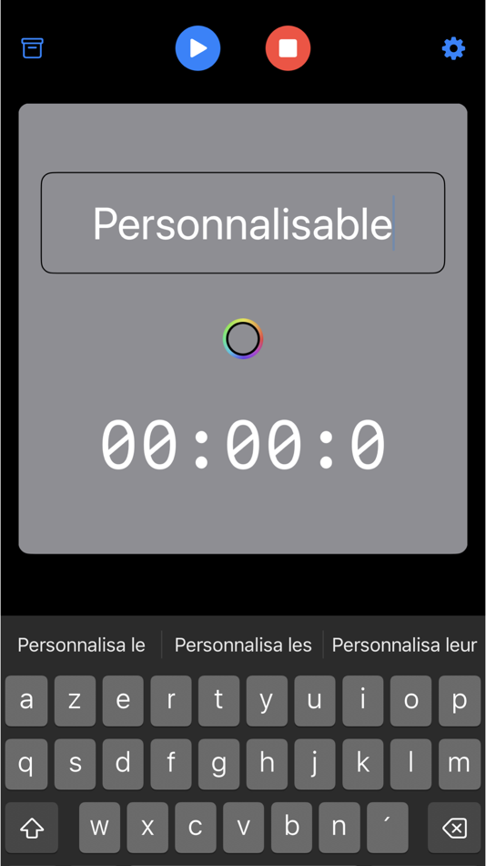 #3. EPS Chrono FOU (iOS) 由: Francois LIEURY