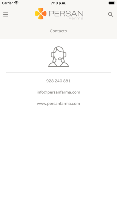 Persan Farma Vademécum Screenshot