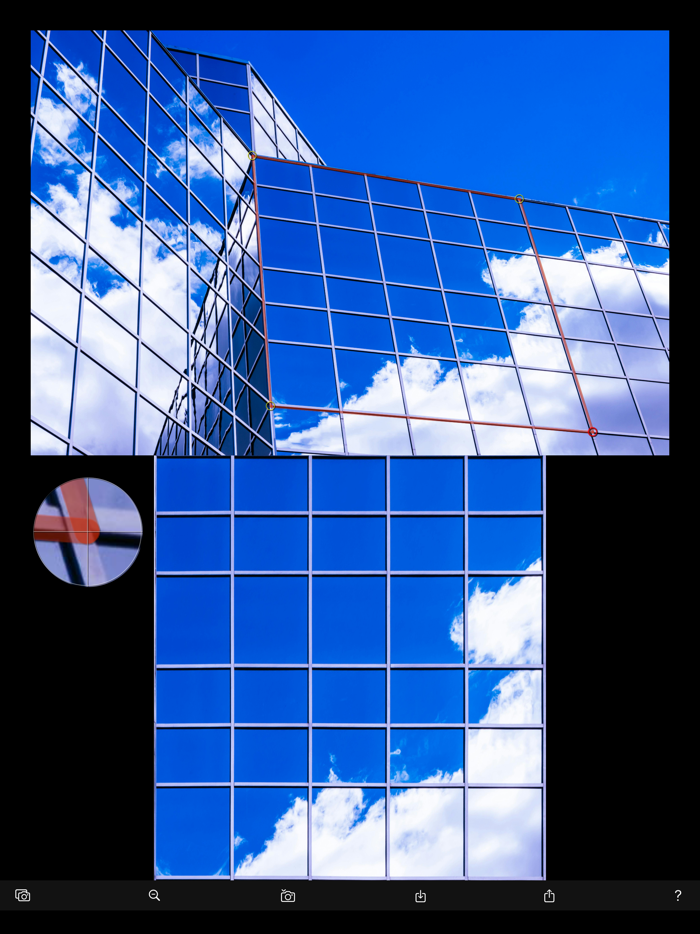 Perspective Crop Lens