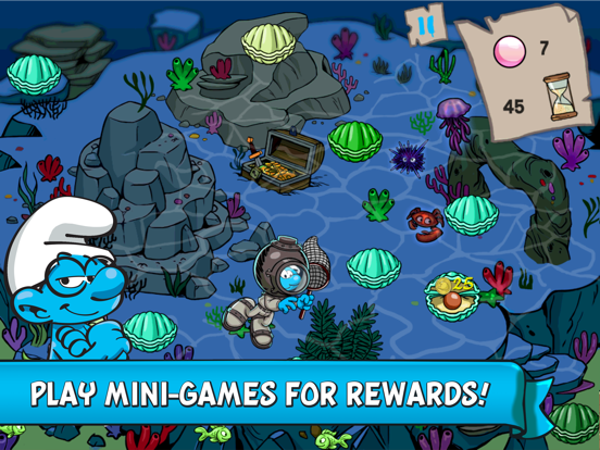 Smurfs' Village iPad app afbeelding 5