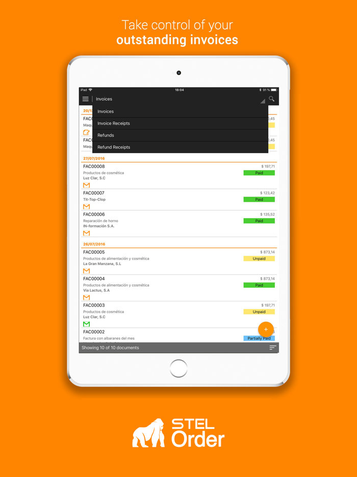 STEL Order - ERP and CRM