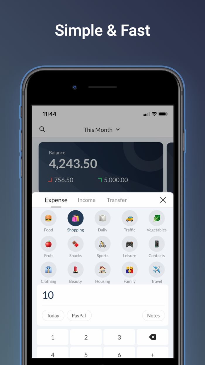 MinExp Lite - Expense Tracker