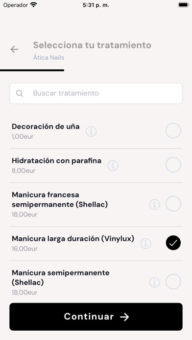 Atica Nails Screenshot