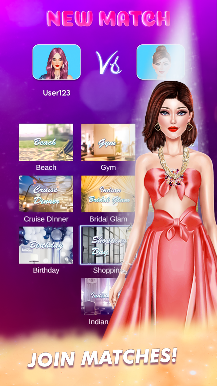 Makeover Dress Up Girls Game
