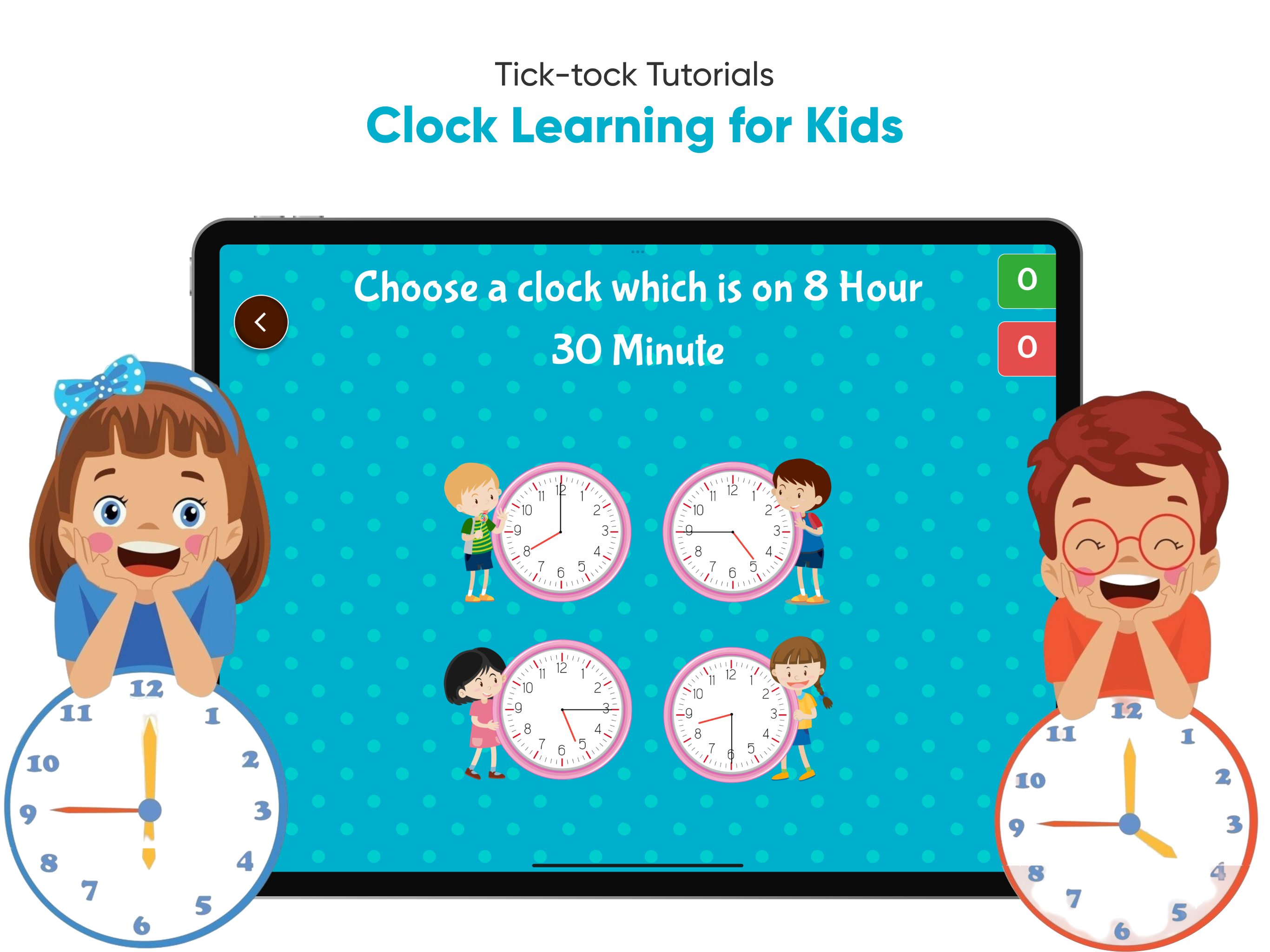 Kids Telling Time