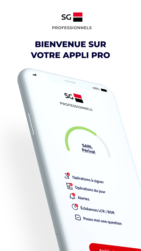 #1. L'Appli SG PRO (iOS) By: Société Générale