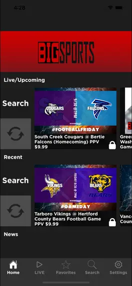 Game screenshot Big Sports Network mod apk