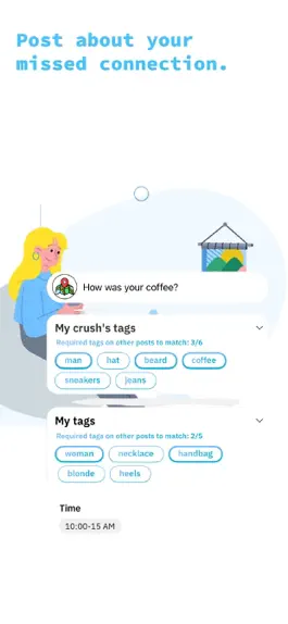 Game screenshot Goneby - Missed Connections apk