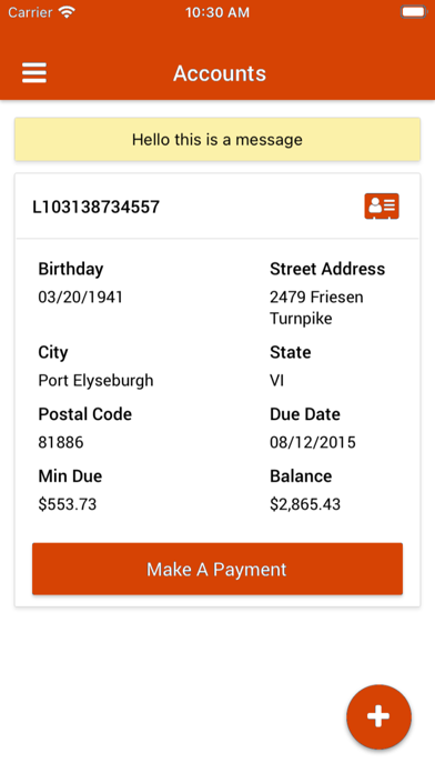 Beneficial State Auto Loan Pay Screenshot