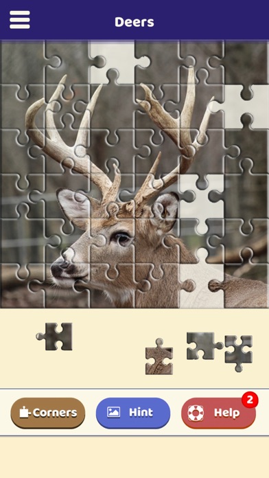 Deer Love Puzzle Screenshot