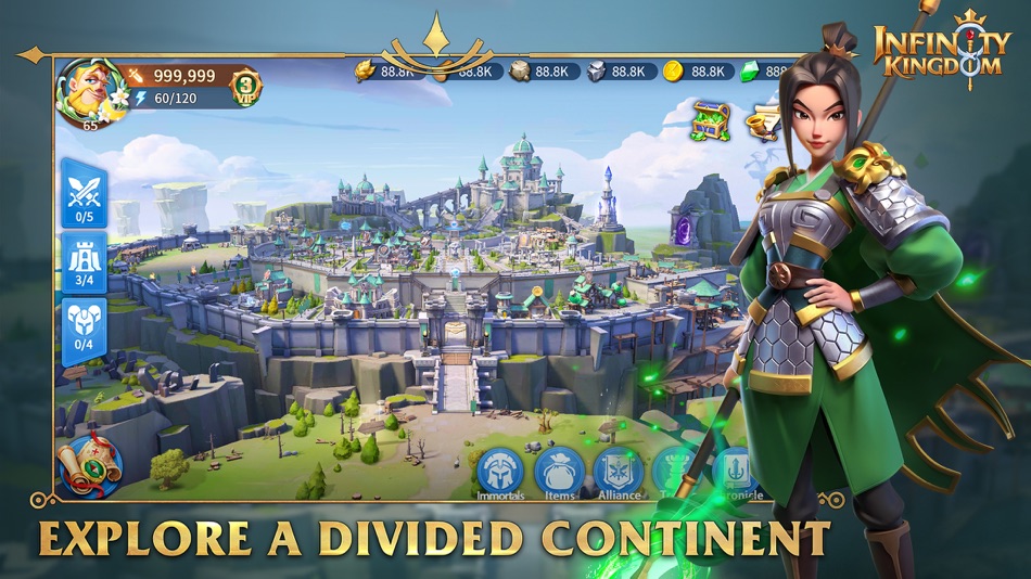 #4. Infinity Kingdom (iOS) 由: YOOZOO (SINGAPORE) PTE. LTD.