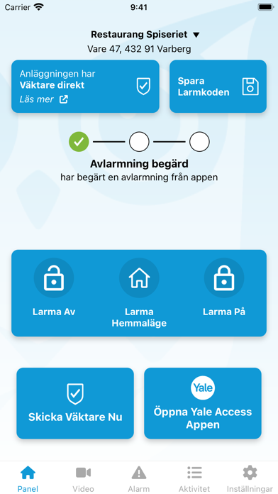 Screenshot #2 pour Svenska Alarm