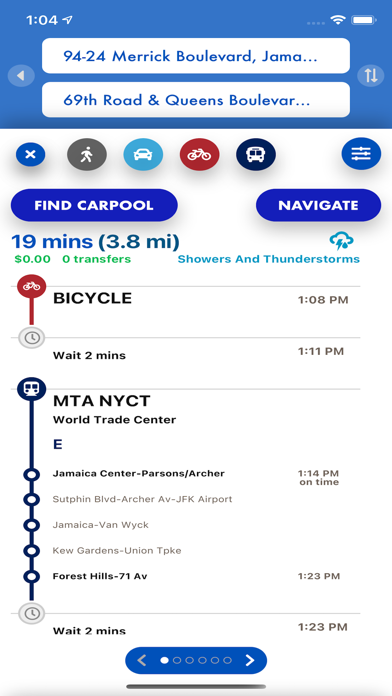 511 Mobility Screenshot