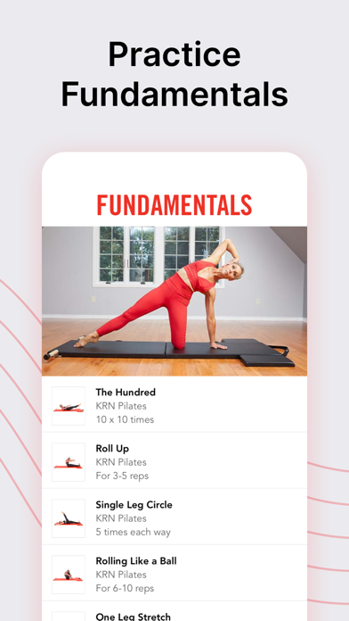 KRN Pilates: Train & Workout Screenshot