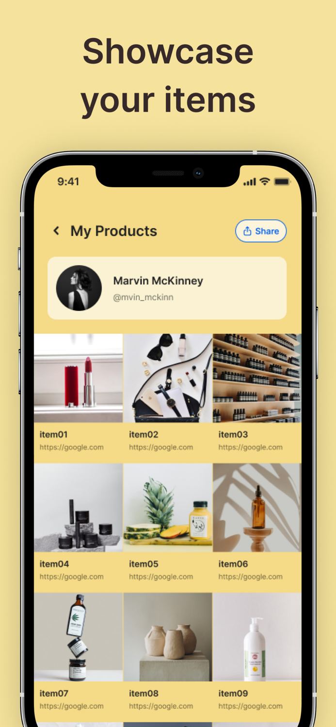 aboutme - your link in bio